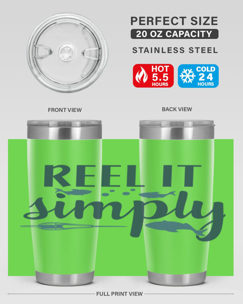 reel it 42#- fishing- Tumbler