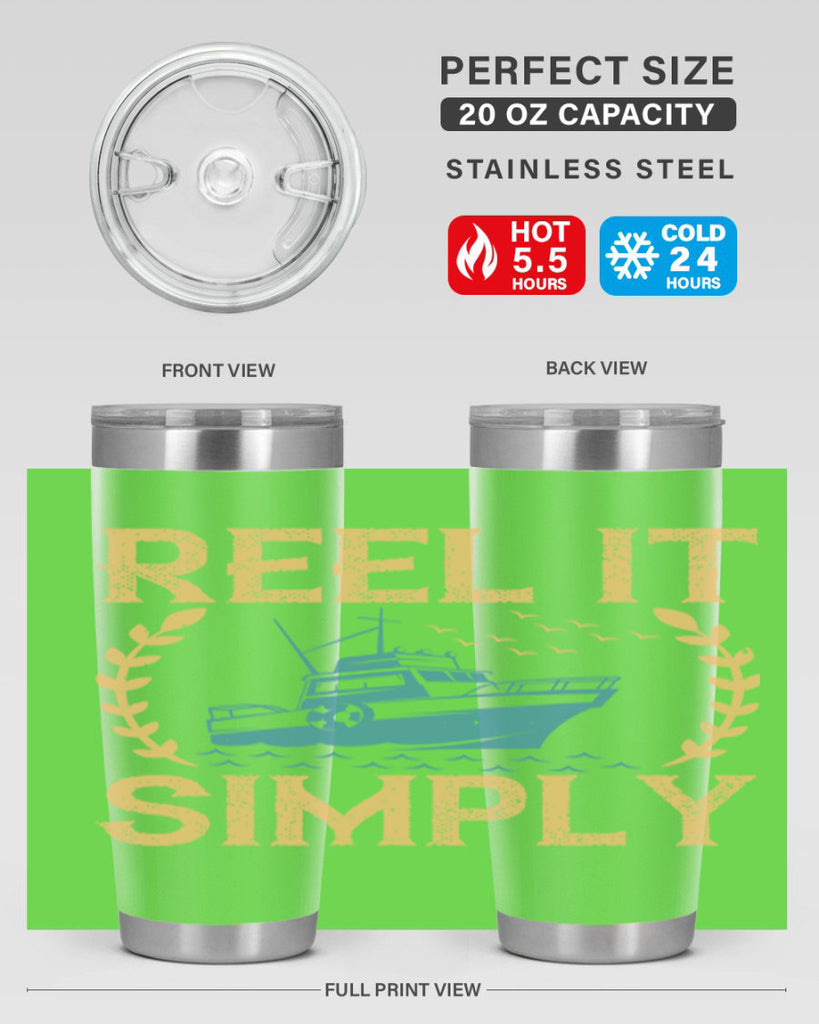 reel it simply 239#- fishing- Tumbler