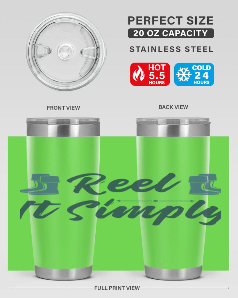 reel it simply 43#- fishing- Tumbler