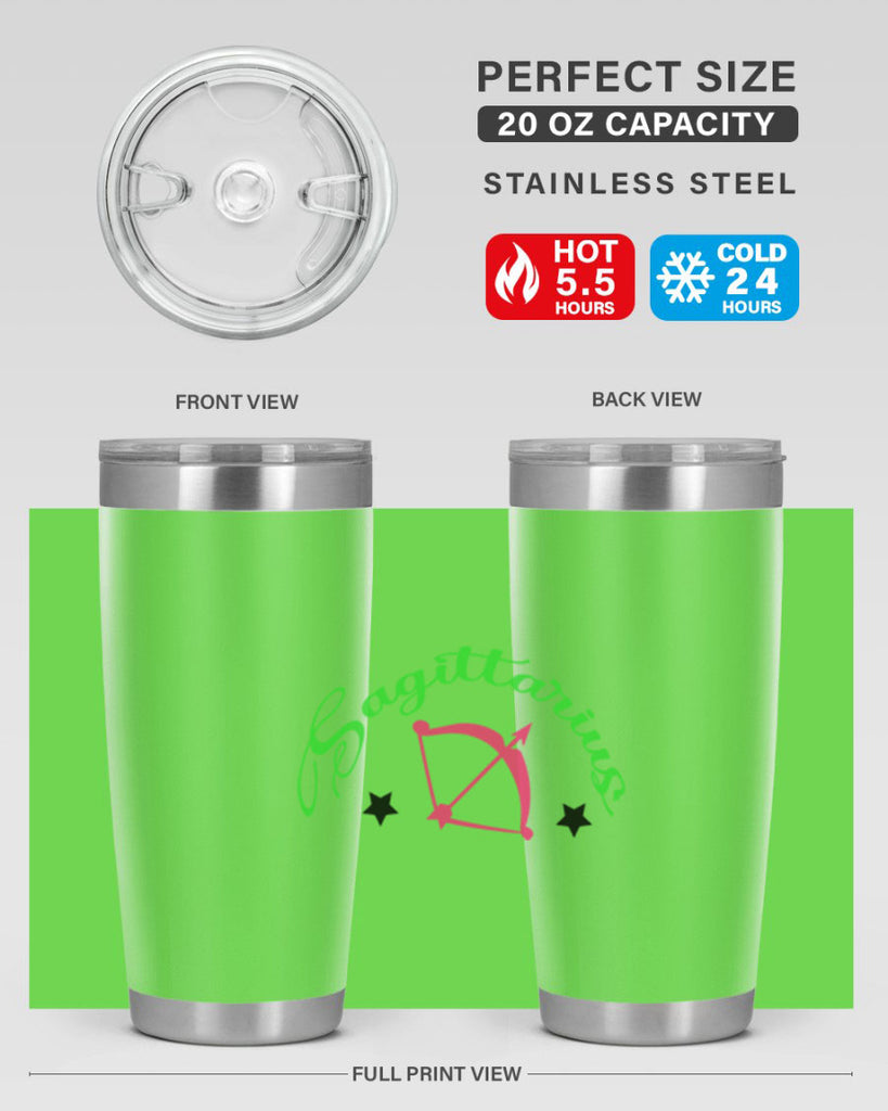 sagittarius 404#- zodiac- Tumbler