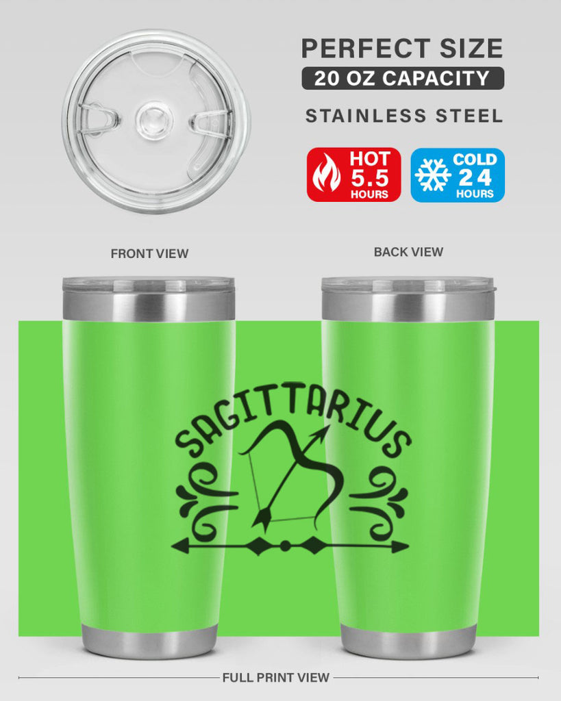 sagittarius 409#- zodiac- Tumbler