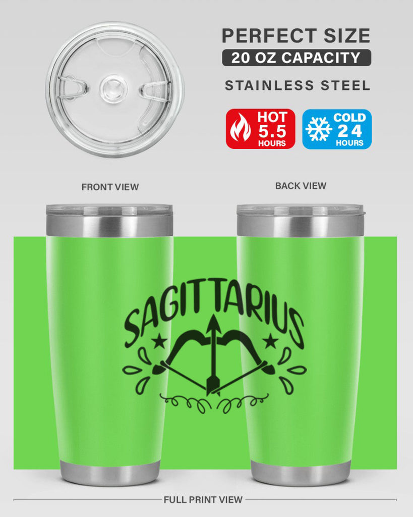 sagittarius 410#- zodiac- Tumbler