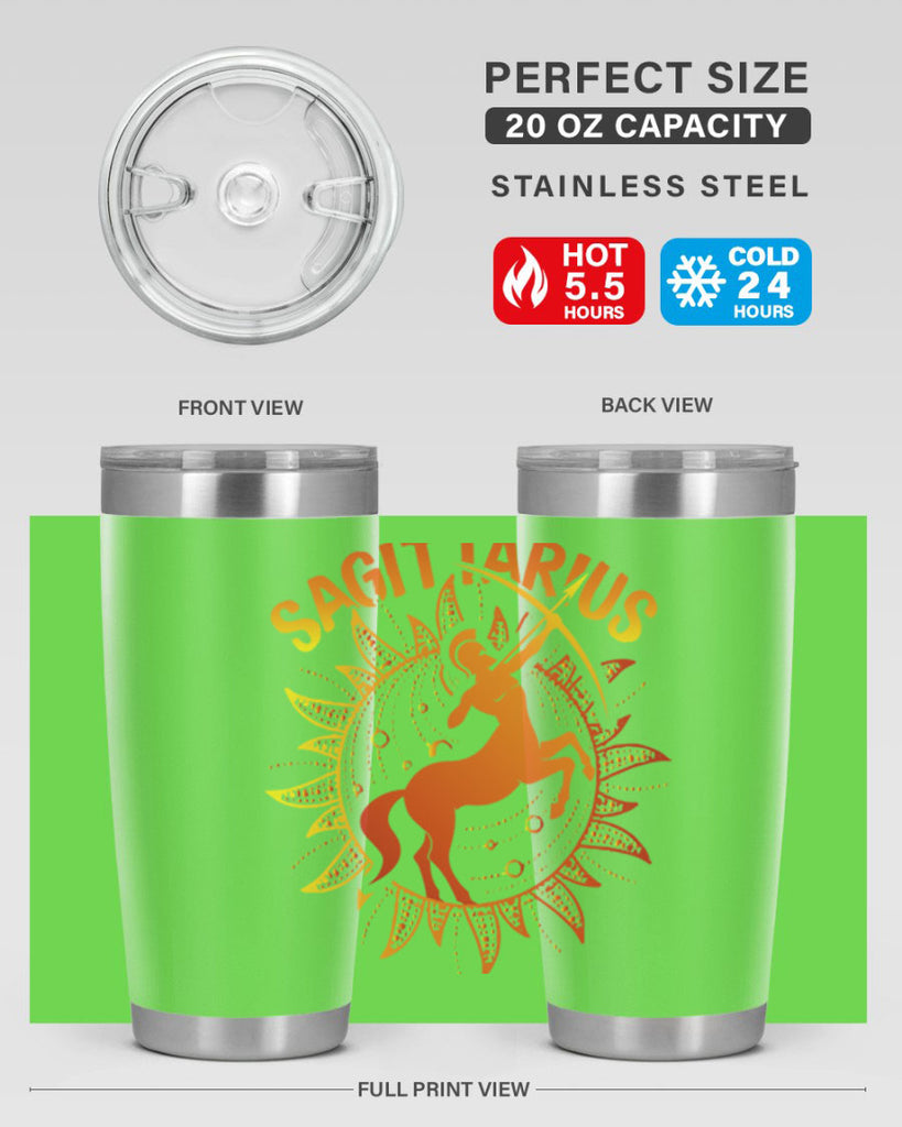 sagittarius 415#- zodiac- Tumbler