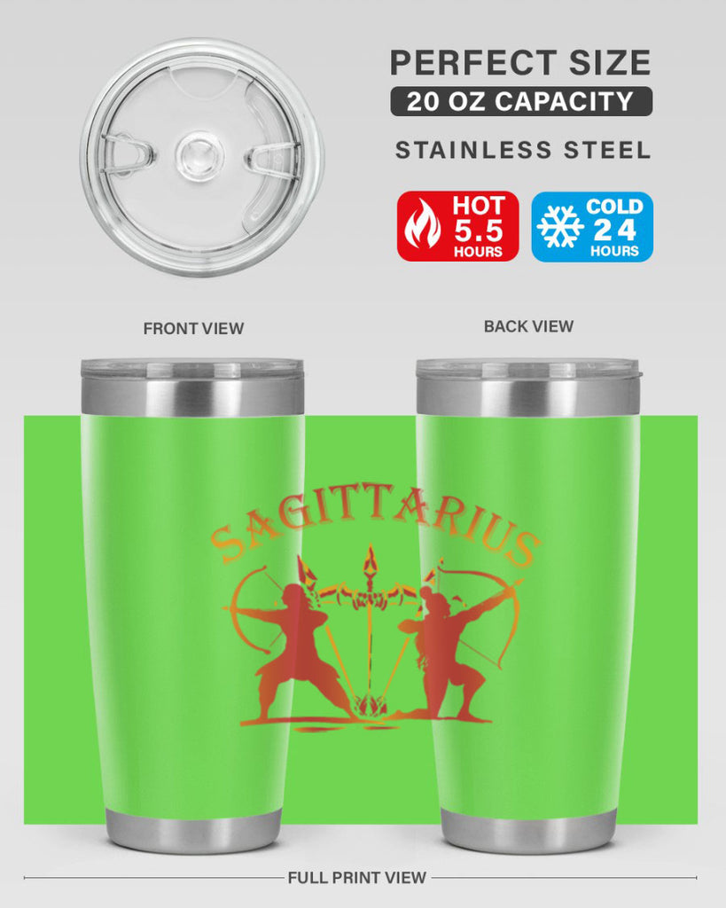 sagittarius 416#- zodiac- Tumbler
