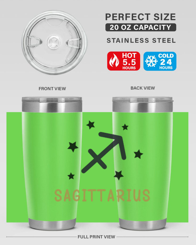sagittarius 422#- zodiac- Tumbler