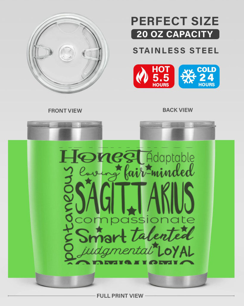 sagittarius 571#- zodiac- Tumbler