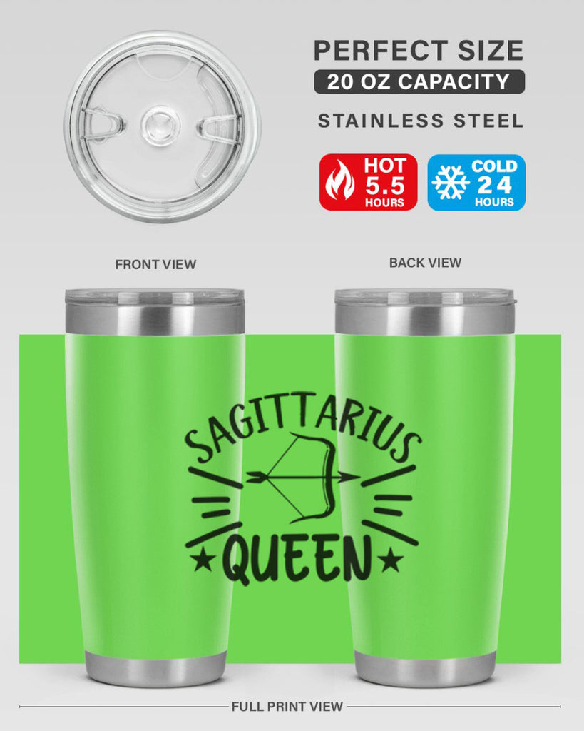 sagittarius queen 411#- zodiac- Tumbler