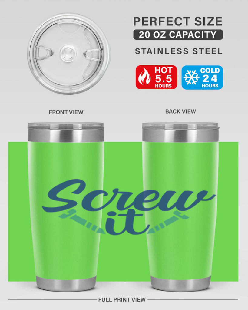 screw it 168#- wine- Tumbler