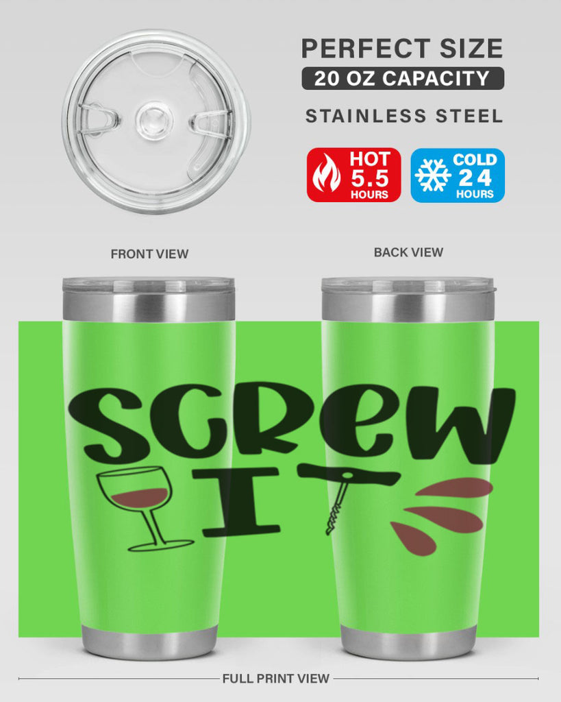 screw it 29#- wine- Tumbler