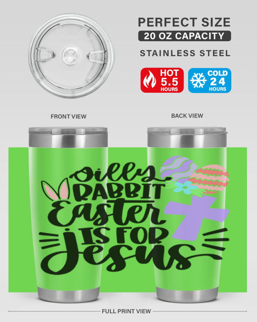 silly rabbit easter is for jesus 11#- easter- Tumbler