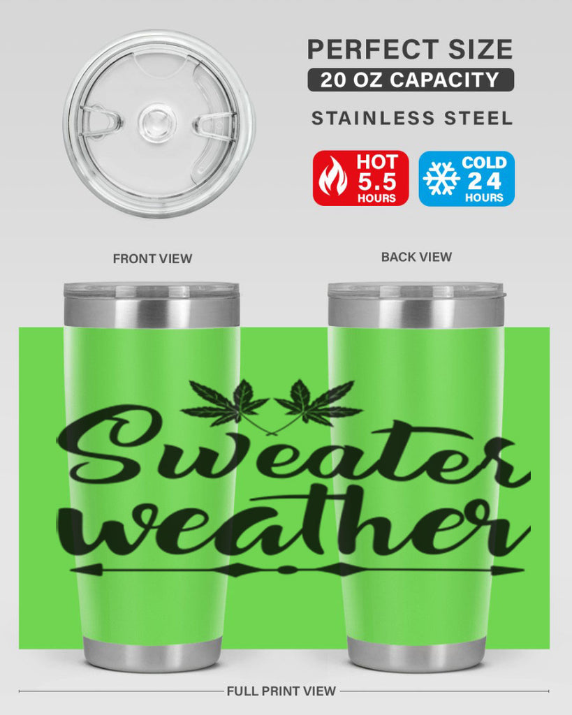 sweater weather 581#- fall- Tumbler