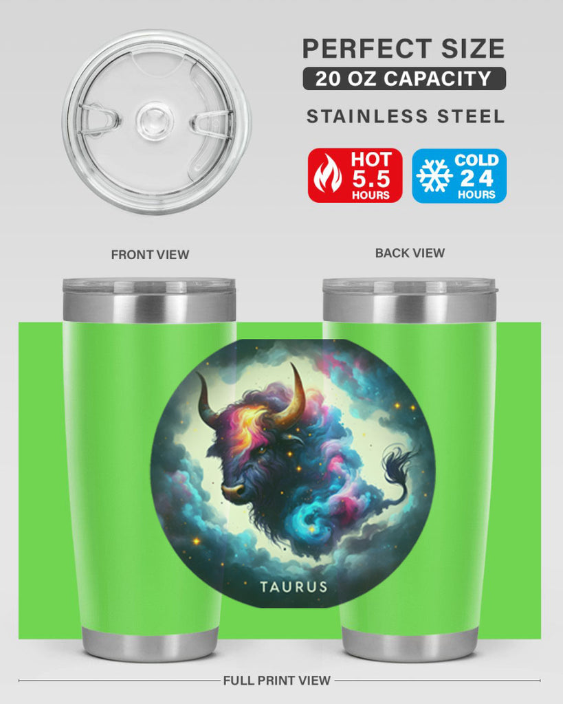 taurus 511#- zodiac- Tumbler