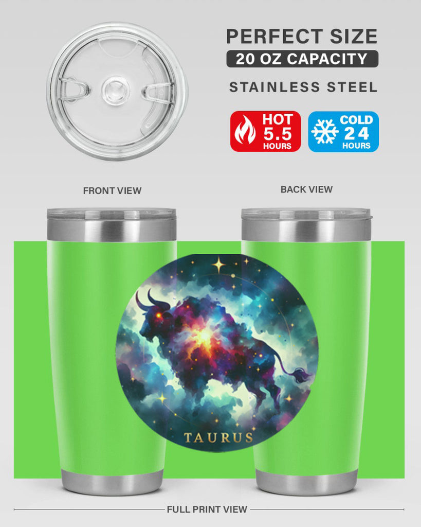 taurus 512#- zodiac- Tumbler