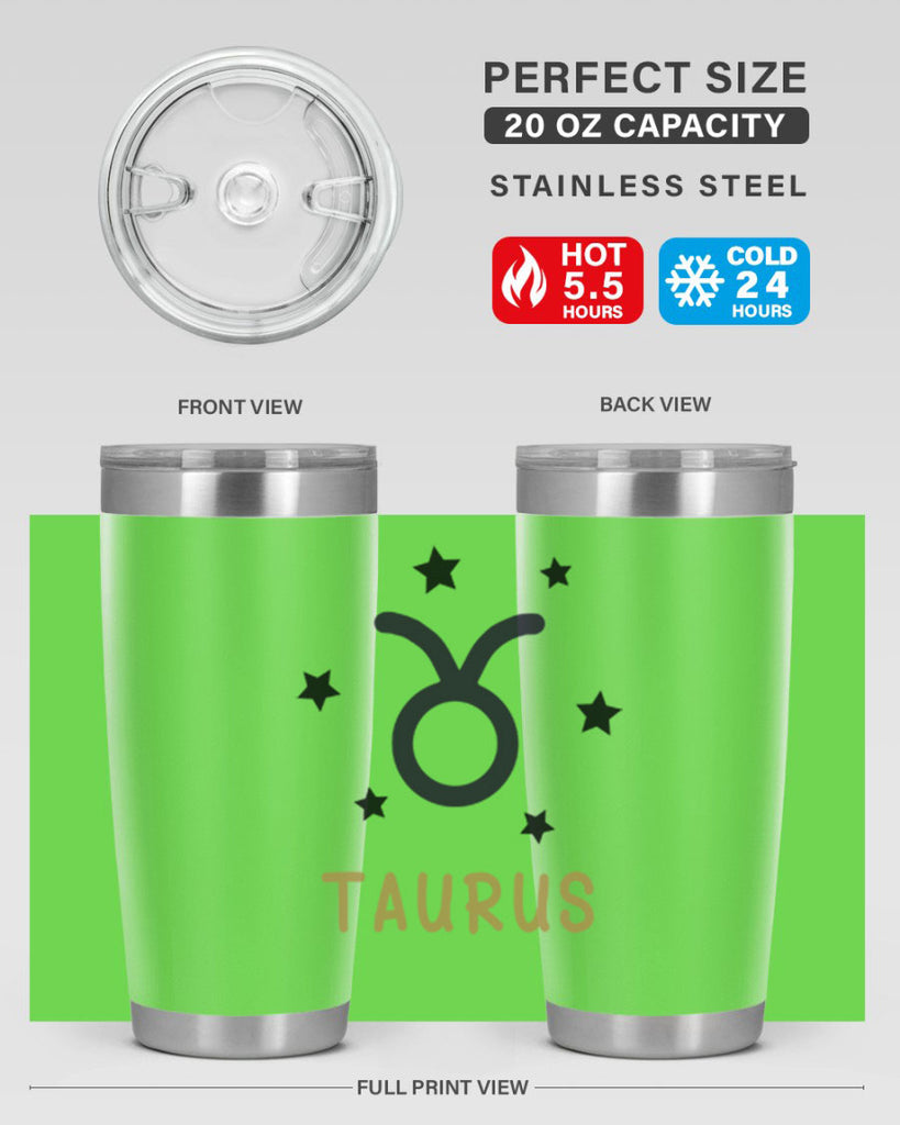 taurus 517#- zodiac- Tumbler