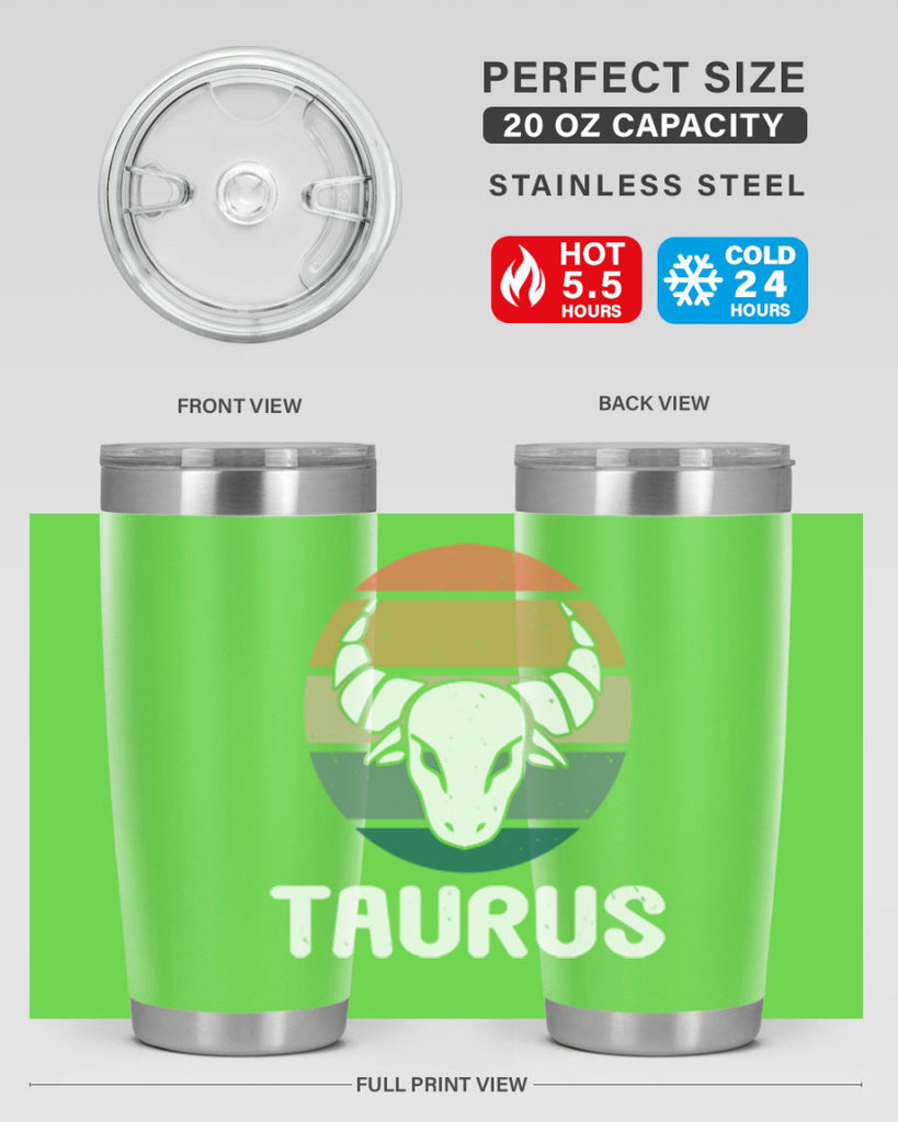 taurus 519#- zodiac- Tumbler