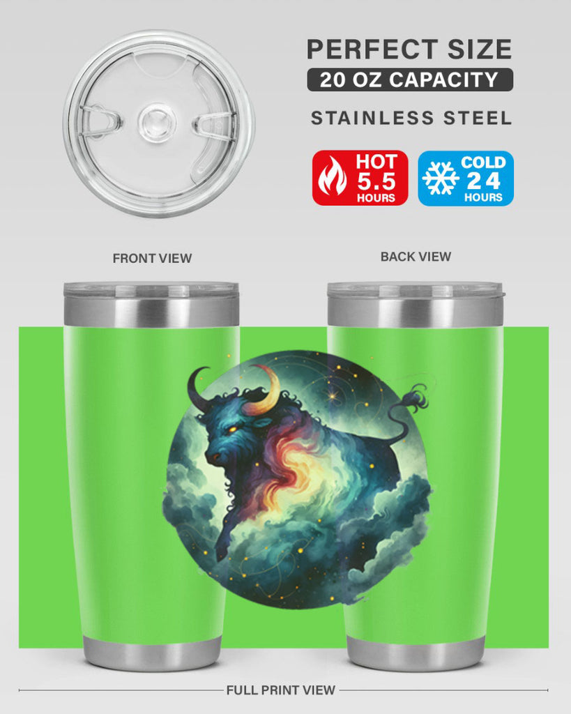 taurus 523#- zodiac- Tumbler