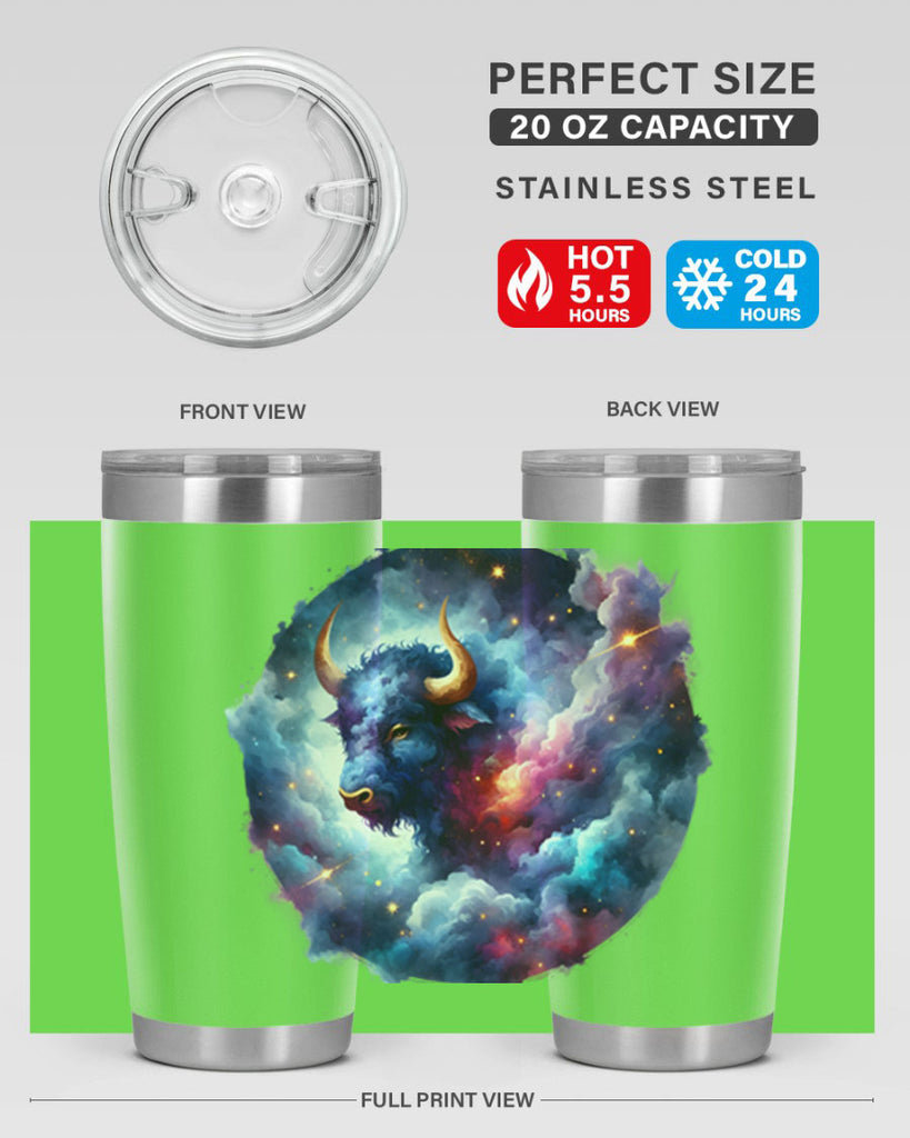 taurus 525#- zodiac- Tumbler