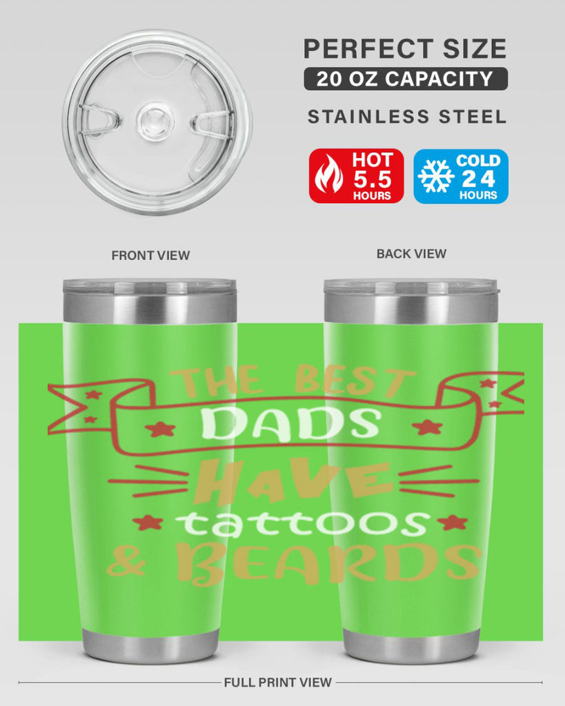 the best dads have tattoos beards 4#- fathers day- Tumbler