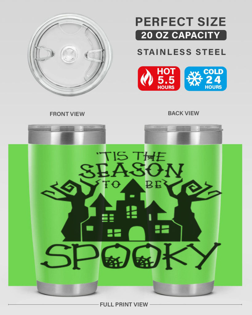 tis the season to be spooky 100#- halloween- Tumbler