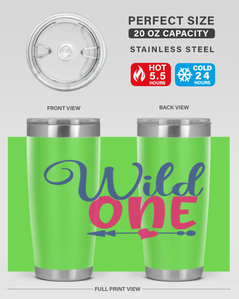 wild one 356#- mom- Tumbler