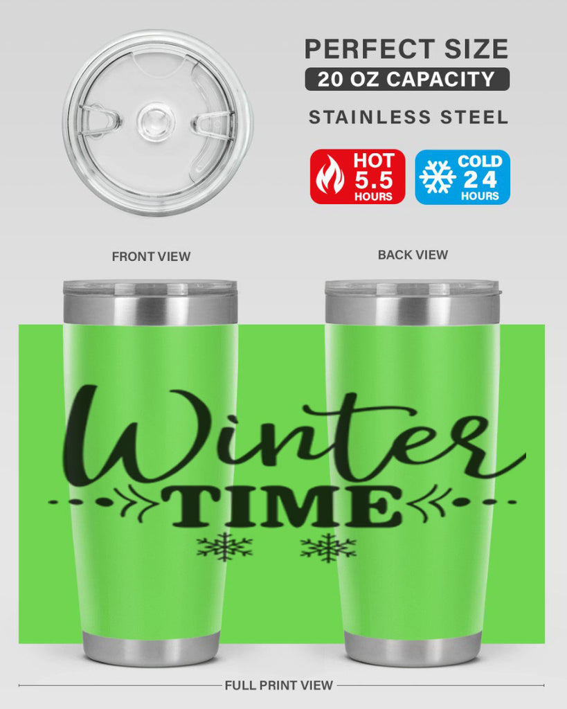 winter time 529#- winter- Tumbler