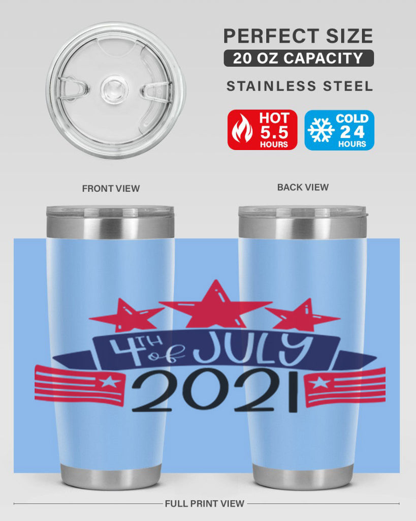 4th Of July Style 140#- Fourt Of July- Tumbler