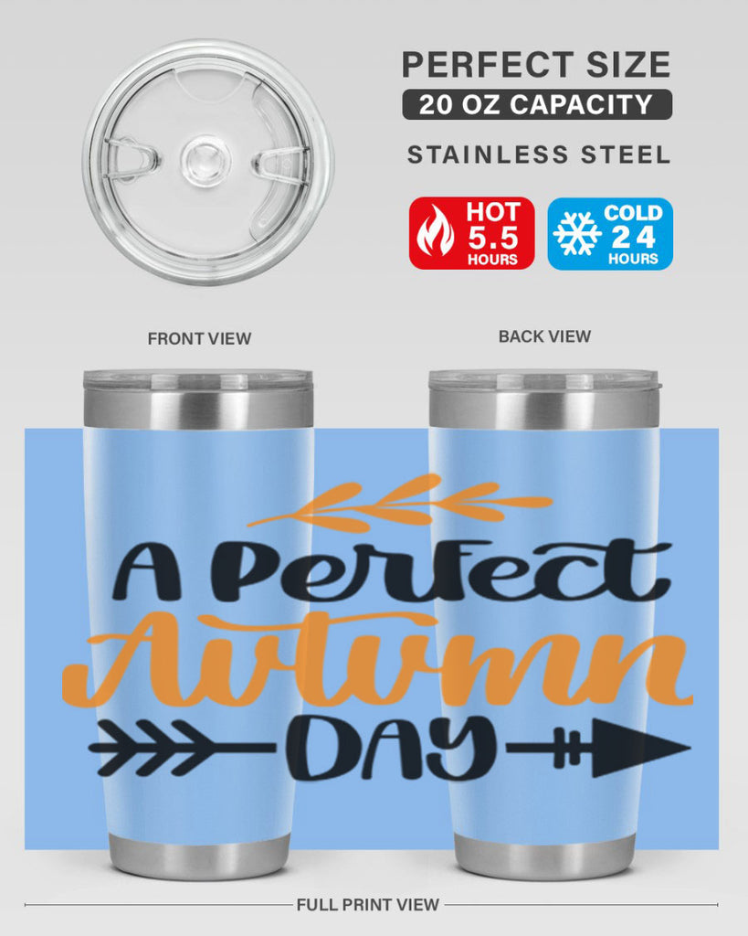 A Perfect Autumn Day 470#- fall- Tumbler