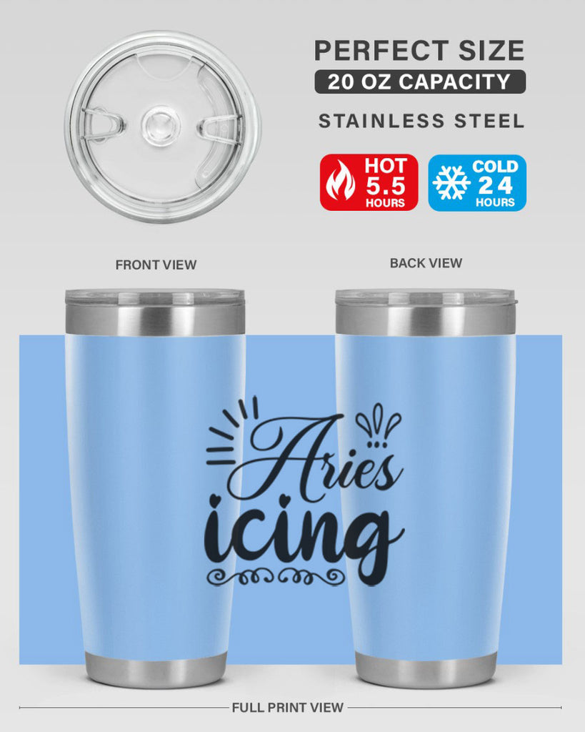 Ariesicing 105#- zodiac- Tumbler