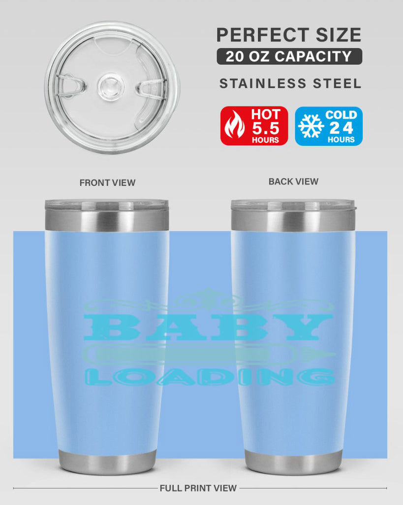 Baby Loading Style 49#- baby shower- tumbler