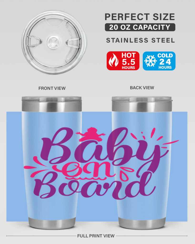 Baby On Board Style 289#- baby- tumbler