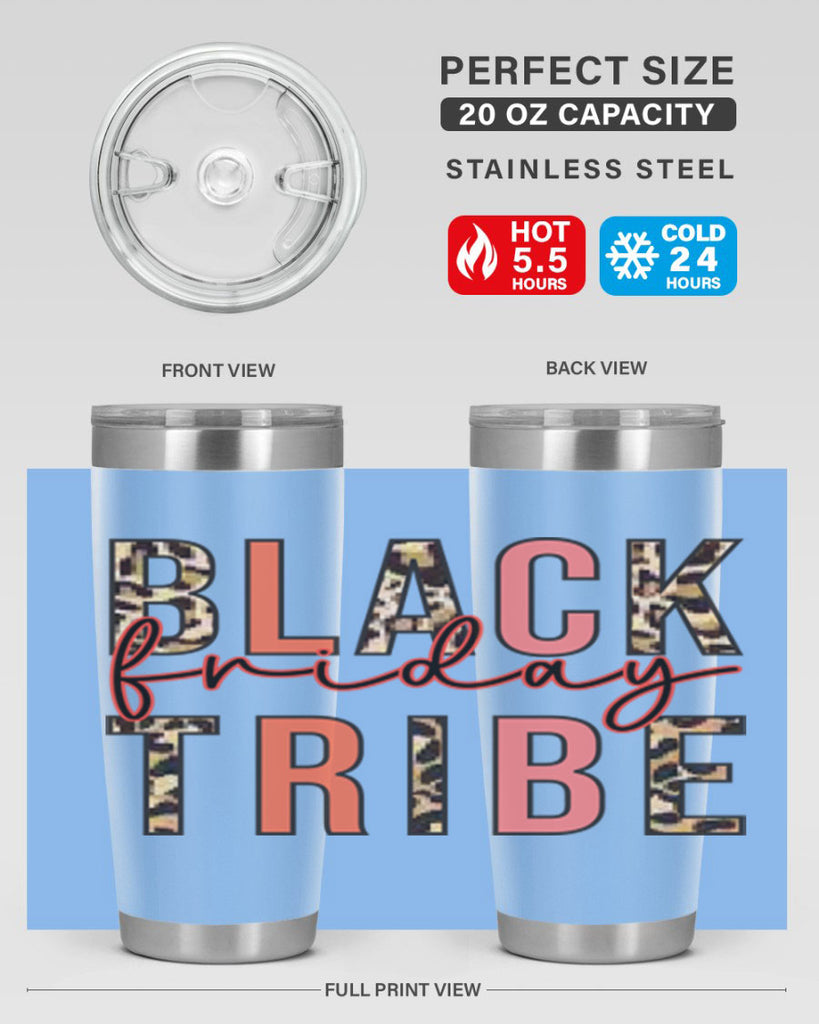 Black friday tribe 46#- fall- Tumbler