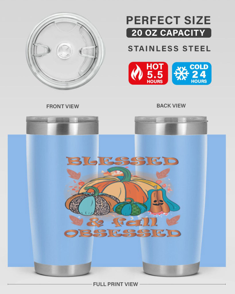Blessed Fall Obsessed 49#- fall- Tumbler