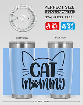 Cat Mommy Style 88#- cat- Tumbler
