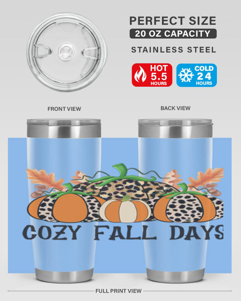 Cozy fall days 61#- fall- Tumbler