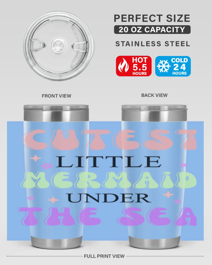 Cutest Little Mermaid Under The 99#- mermaid- Tumbler