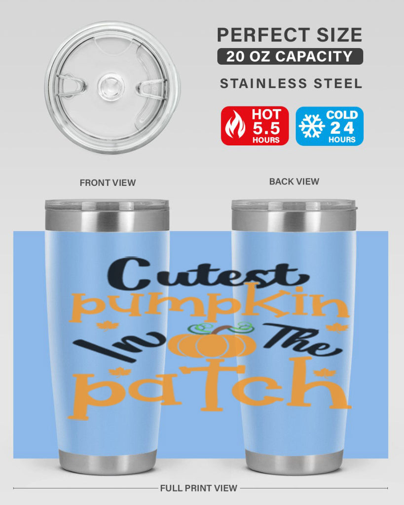 Cutestpumpkininthepatch 66#- fall- Tumbler