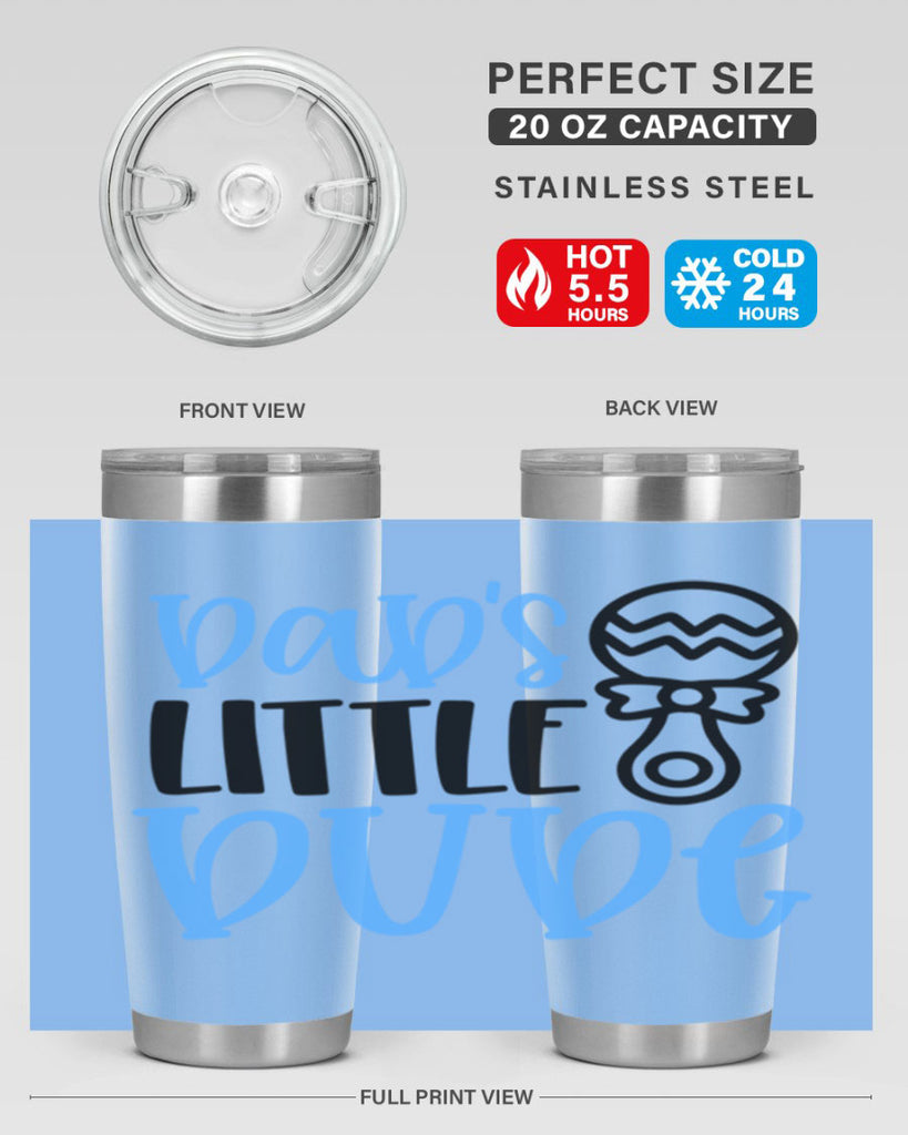 Dads Little Dude Style 102#- baby- tumbler