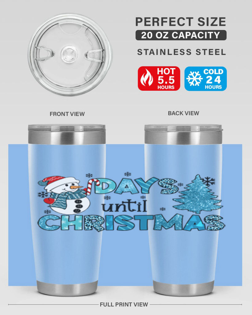 Day until Christmas 92#- winter- Tumbler