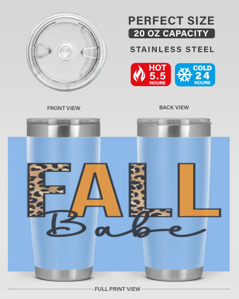 Fall Babe 87#- fall- Tumbler