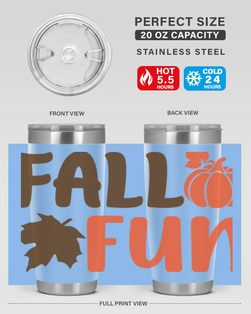 Fall Fun 102#- fall- Tumbler