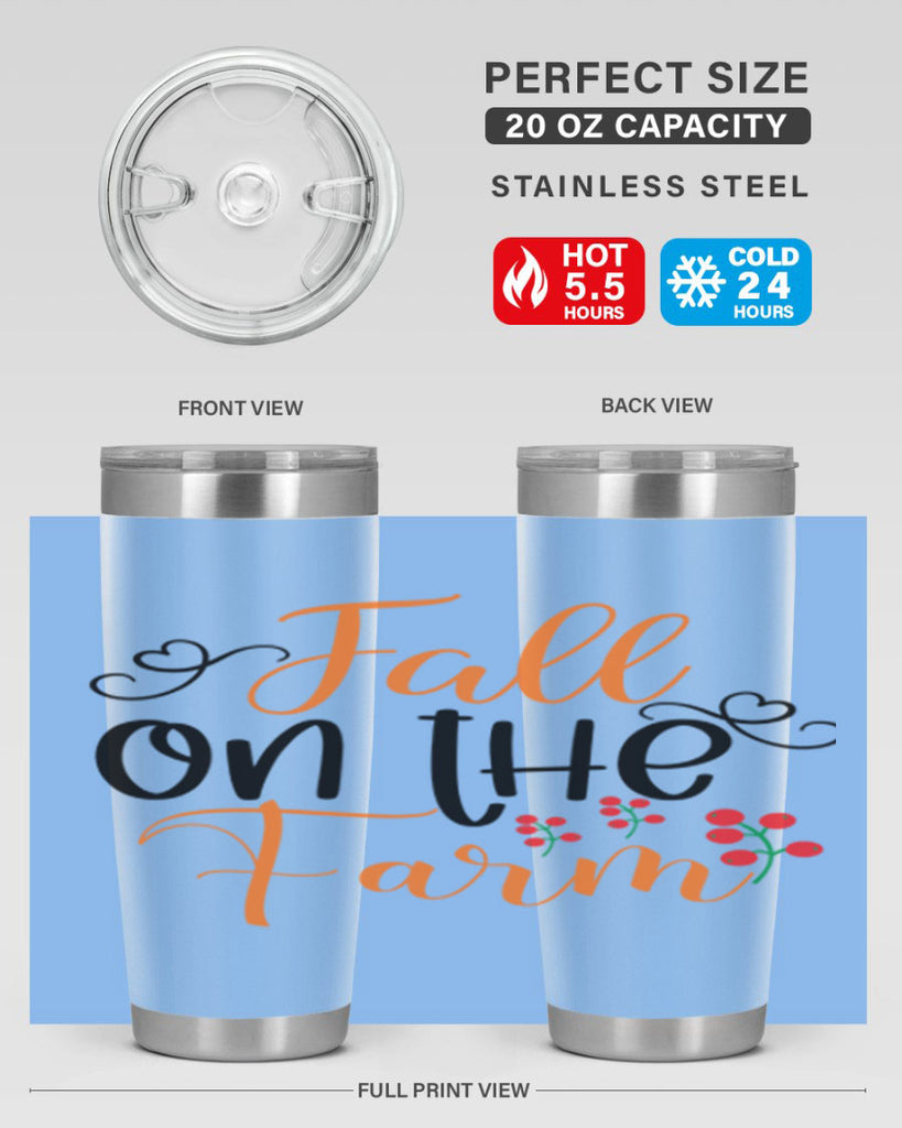 Fall On The Farm 125#- fall- Tumbler