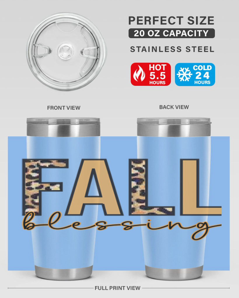 Fall blessing 90#- fall- Tumbler