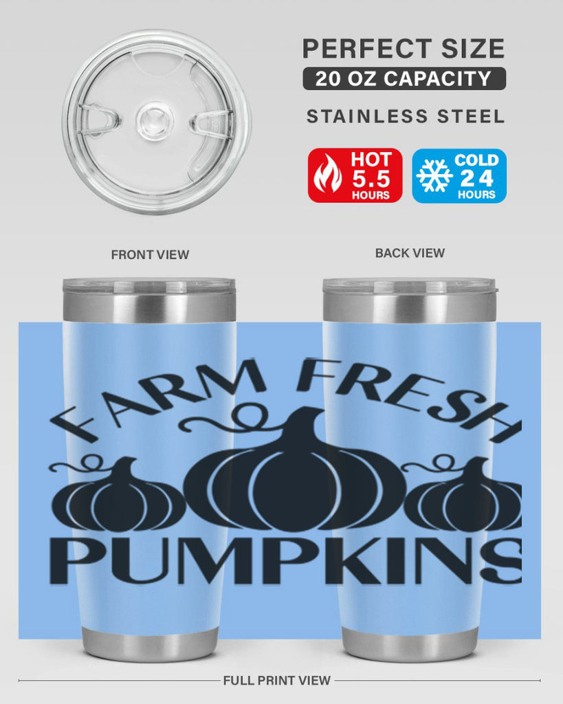 Farm Fresh Pumpkins 176#- fall- Tumbler