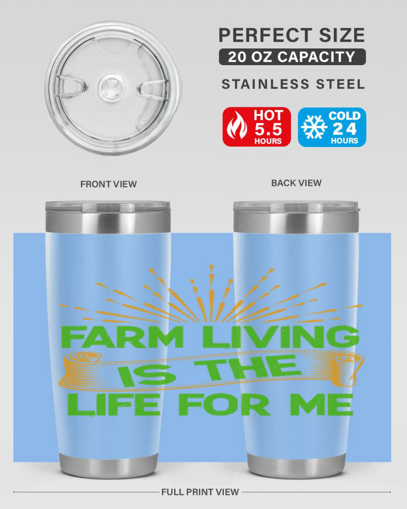 Farm living is the life for me 1#- farming and gardening- Tumbler