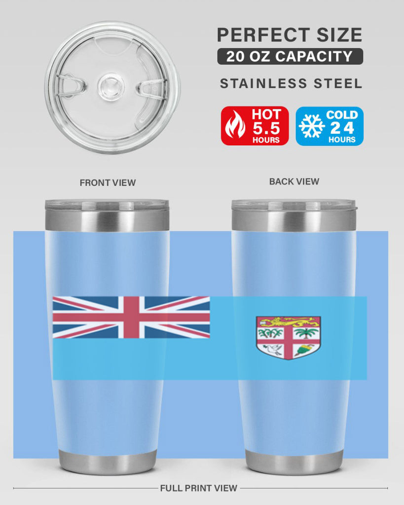 Fiji 139#- world flags- Tumbler