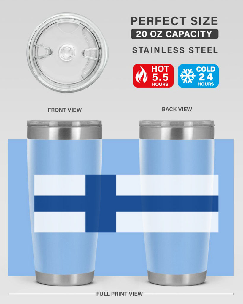 Finland 138#- world flags- Tumbler