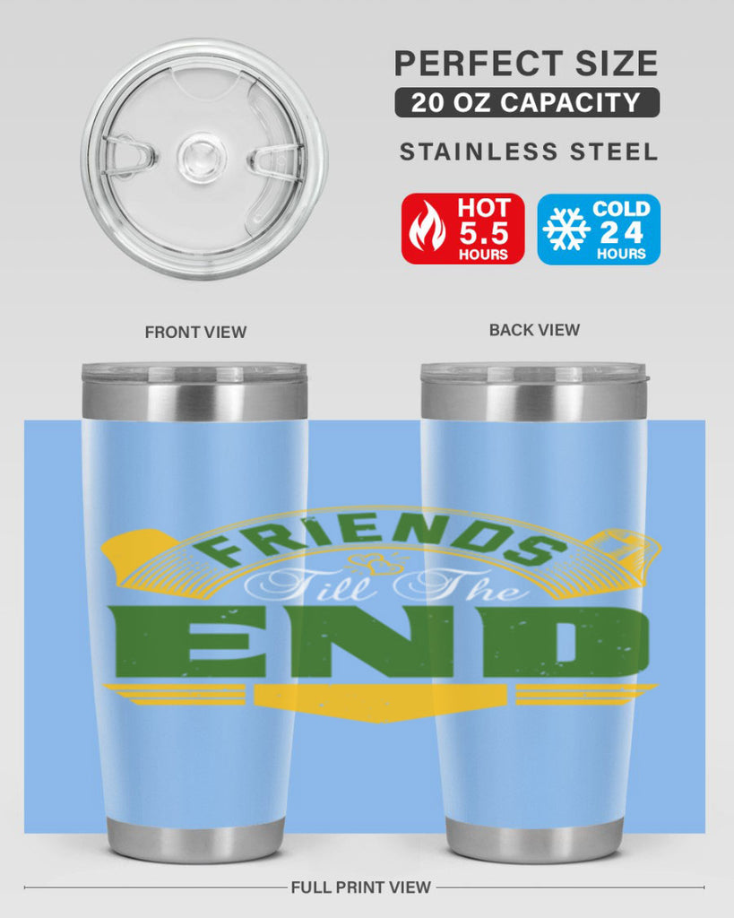 Friends ‘till the end Style 108#- Best Friend- Tumbler