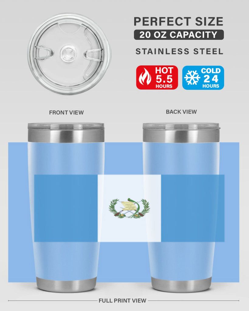 Guatemala 129#- world flags- Tumbler