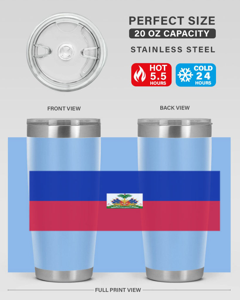 Haiti 125#- world flags- Tumbler
