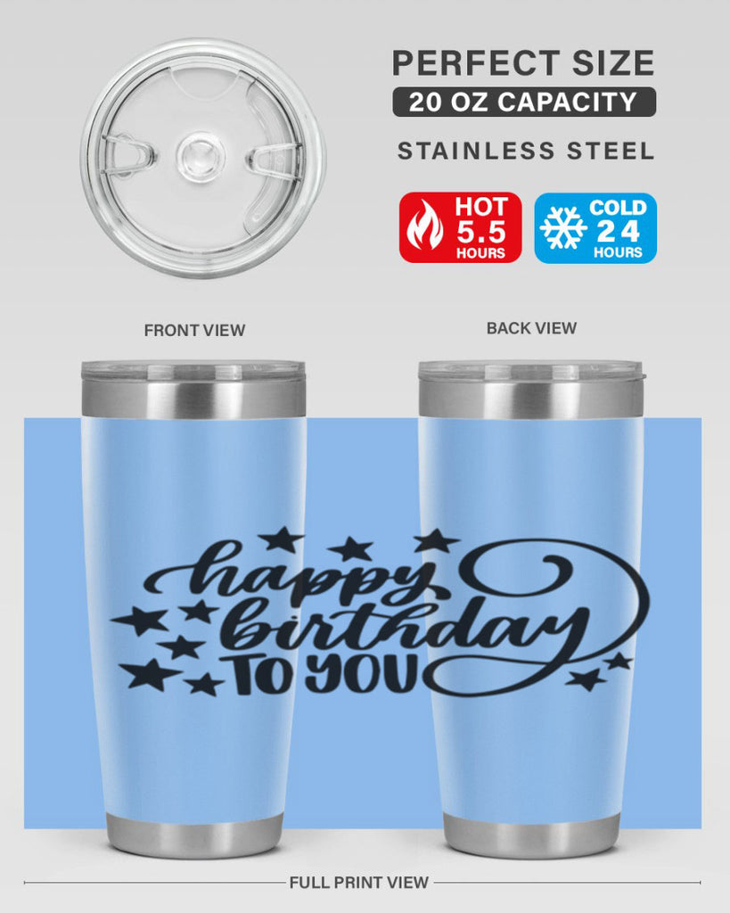 Happy Birthday To You Style 3#- birthday- tumbler